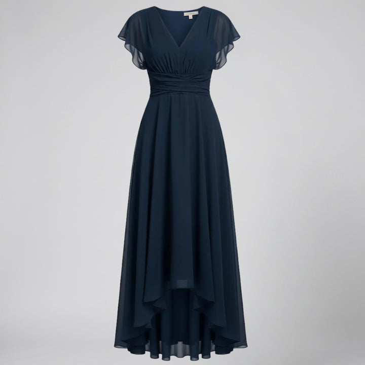 Women's Evening Dress – Chiffon High-Low