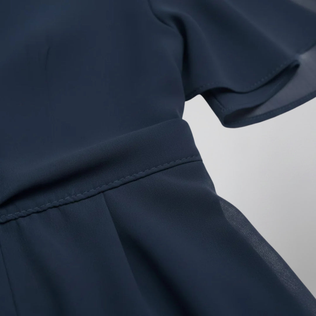 Women's Evening Dress – Chiffon High-Low