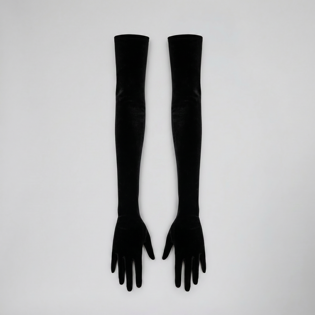 Women's Velvet Opera Gloves | Celestiella