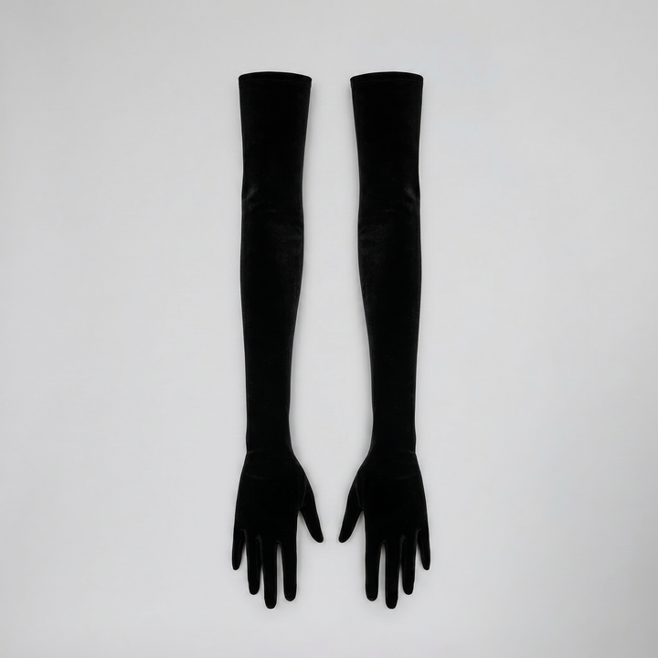Women's Velvet Opera Gloves | Celestiella