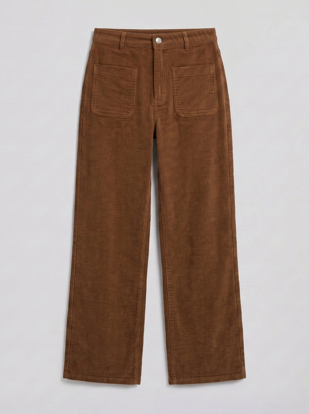Women's Corduroy Trousers – Wide-Leg High-Waisted Trouser | Celestiella